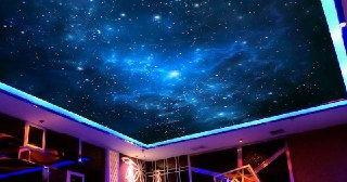 Натяжной потолок звездное небо Соль-Илецк, цена от 5351 руб.